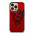 DODGE DEMON LOGO RED iPhone 14 Pro Max Case