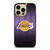 LA LAKERS WOOD DESIGN iPhone 14 Pro Max Case