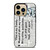 LILO AND STITCH QUOTES Disney iPhone 14 Pro Max Case