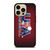 MAJOR BASEBALL LEAGUE LOGO RED iPhone 14 Pro Max Case