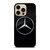 MERCEDES BENZ GLOSSY EMBLEM iPhone 14 Pro Max Case