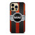 MINI COPER LOGO BLACK RED STRIPES iPhone 14 Pro Max Case