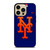 NEW YORK METS MLB LOGO CLUB iPhone 14 Pro Max Case