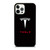 TESLA ELECTRIC CAR LOGO iPhone 12 Pro Case