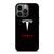 TESLA ELECTRIC CAR LOGO iPhone 13 Pro Case
