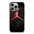 AIR JORDAN LOGO LEATHER iPhone 14 Pro Case