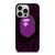 BAPE LOGO VIOLET iPhone 14 Pro Case