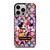 COACH PINK FLOWER MICKEY MINNIE iPhone 14 Pro Case