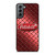 PETERBILT LOGO RED METAL Samsung Galaxy S21 Ultra Case