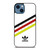 ADIDAS STRIPE LOGO GERMANY iPhone 14 Case