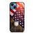 BASEBALL BALL AND FLAG iPhone 14 Case BASEBALL BALL AND FLAG iPhone 14 Case