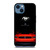FORD MUSTANG CAR RED iPhone 14 Case
