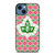 HOT AKA PINK AND GREEN iPhone 14 Case