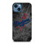 LA DODGERS DARK FLAMES iPhone 14 Case