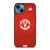 MANCHESTER UNITED LOGO PRIDE iPhone 14 Case