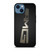 MERCEDES AMG LOGO CARBON PERSPECTIVE iPhone 14 Case