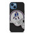 NEW ENGLAND PATRIOTS LOGO HELMET iPhone 14 Case