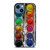 PAINT BOX WATERCOLOR iPhone 14 Case