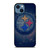 PITTSBURGH STEELERS RUSTY CIRCLE LOGO iPhone 14 Case