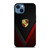 PORSCHE LOGO CARBON iPhone 14 Case
