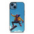 SPIDERMAN SKATE ON THE SKY iPhone 14 Case