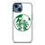 STARBUCKS MARIJUANA ART iPhone 14 Case