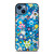 TAKASHI MURAKAMI BLUE FLOWERS iPhone 14 Case