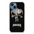 THE PUNISHER SKULL PAPER EFFECT ARTWORK iPhone 14 Case