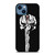 THE PUNISHER SKULL SPLASH EFFECT iPhone 14 Case