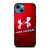 UNDER ARMOUR LOGO RED iPhone 14 Case