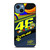 VALENTINO ROSSI VR 46 MOTO GP iPhone 14 Case
