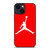 AIR JORDAN IN RED iPhone 14 Plus Case