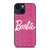 BARBIE PINK BLING GLITTER 1 iPhone 14 Plus Case