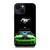 FORD MUSTANG CAR GREEN iPhone 14 Plus Case FORD MUSTANG CAR GREEN iPhone 14 Plus Case