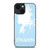 FROZEN LIGHT BLUE SILHOUETTE iPhone 14 Plus Case