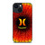 HURLEY ORANGE BLACK LOGO iPhone 14 Plus Case