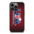 MAJOR BASEBALL LEAGUE LOGO RED iPhone 13 Pro Case