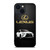 LEXUS WHITE CAR GOLD LOGO iPhone 14 Plus Case
