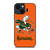 MIAMI HURRICANES LOGO iPhone 14 Plus Case