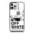 OFF WHITE ARTWORK iPhone 12 Pro Case
