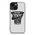NIKE LOGO RING BASKETBALL NEVER STOPS iPhone 14 Plus Case