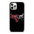 OUTLAW LOGO RED SILVER METAL iPhone 12 Pro Case