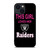 THIS GIRL LOVES THE RAIDERS iPhone 14 Plus Case
