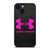 UNDER ARMOUR PINK LOGO iPhone 14 Plus Case