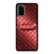 PETERBILT LOGO RED METAL Samsung Galaxy S20 Plus Case