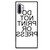 DO NOT PRINT OR PRESS REVERSED Samsung Galaxy Note 10 Plus Case