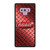 PETERBILT LOGO RED METAL Samsung Galaxy Note 9 Case