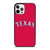 TEXAS BASEBALL LOGO iPhone 12 Pro Case