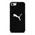 PUMA LOGO BLACK LEATHER iPhone SE 2022 Case
