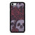 BLACK SKULLS AND ROSES iPhone SE 2022 Case
